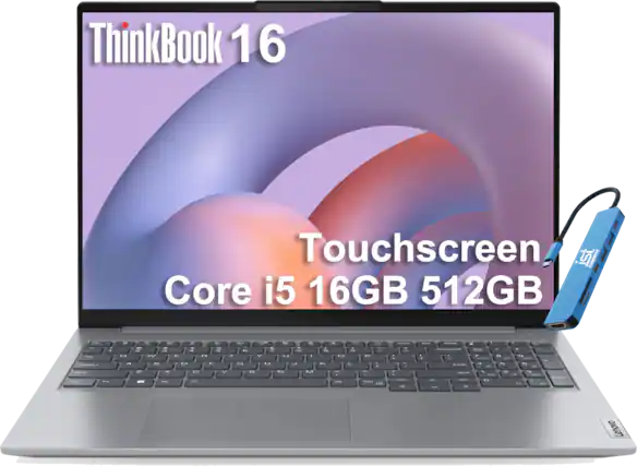 ThinkBook 16
Touchscreen
Core i5 16GB 512GB