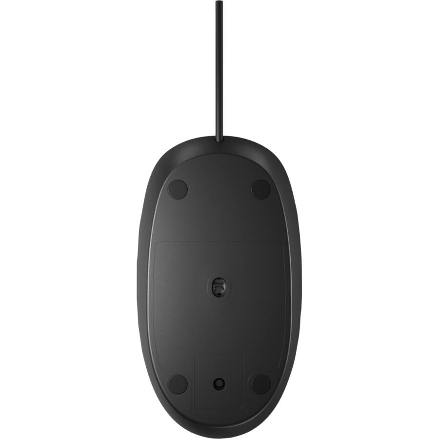 Alt View 3. HP - HP 128 Laser Wired Mouse - Optical - Cable - USB - 1200 dpi - Black.