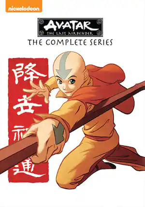 Front. Avatar: The Last Airbender: The Complete Series - DVD.