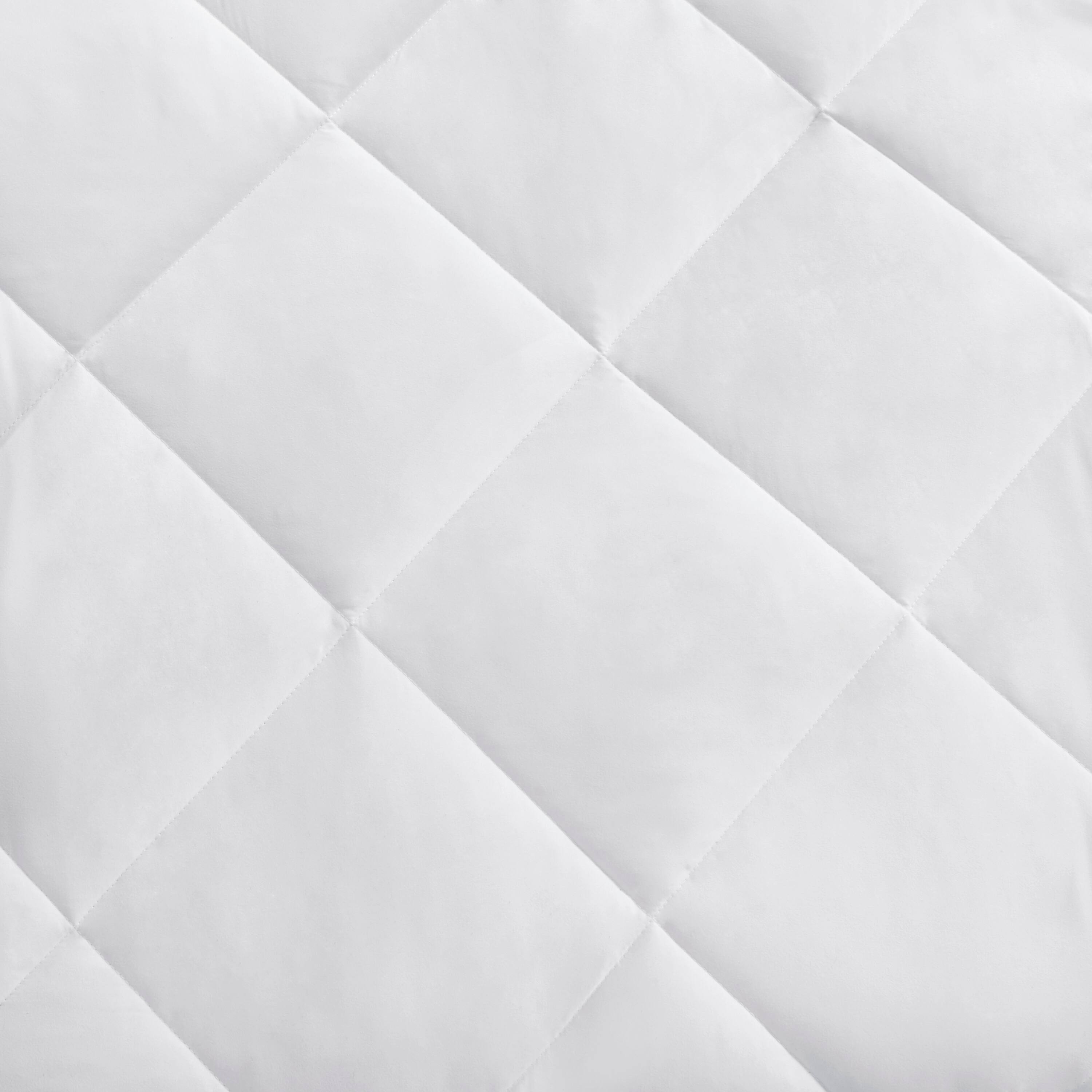 Alt View 5. Gracie Mills - Gracie Mills Valencia Diamond Quilted Waterproof Sofa Bed Mattress Pad - White.