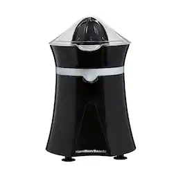 Hamilton Beach - 2 Cup Electric Citrus Juicer With Salad Dressing Mixer - Black
