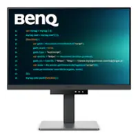 BenQ - RD240Q 24.1” IPS LED 16:10 WQXGA Advanced Coding Mode Programming Monitor (HDMI/DP/USB-C 90W) - Metallic Gray - Front_Zoom