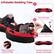 Inflatable Sledding Tube 1 2 Put on the cover Use the tire pump to inflate 3 Leak-proof Cyclone Cap Puncture-free inflation value avoids air leakage Connect to inflate until the tube is fully inflated