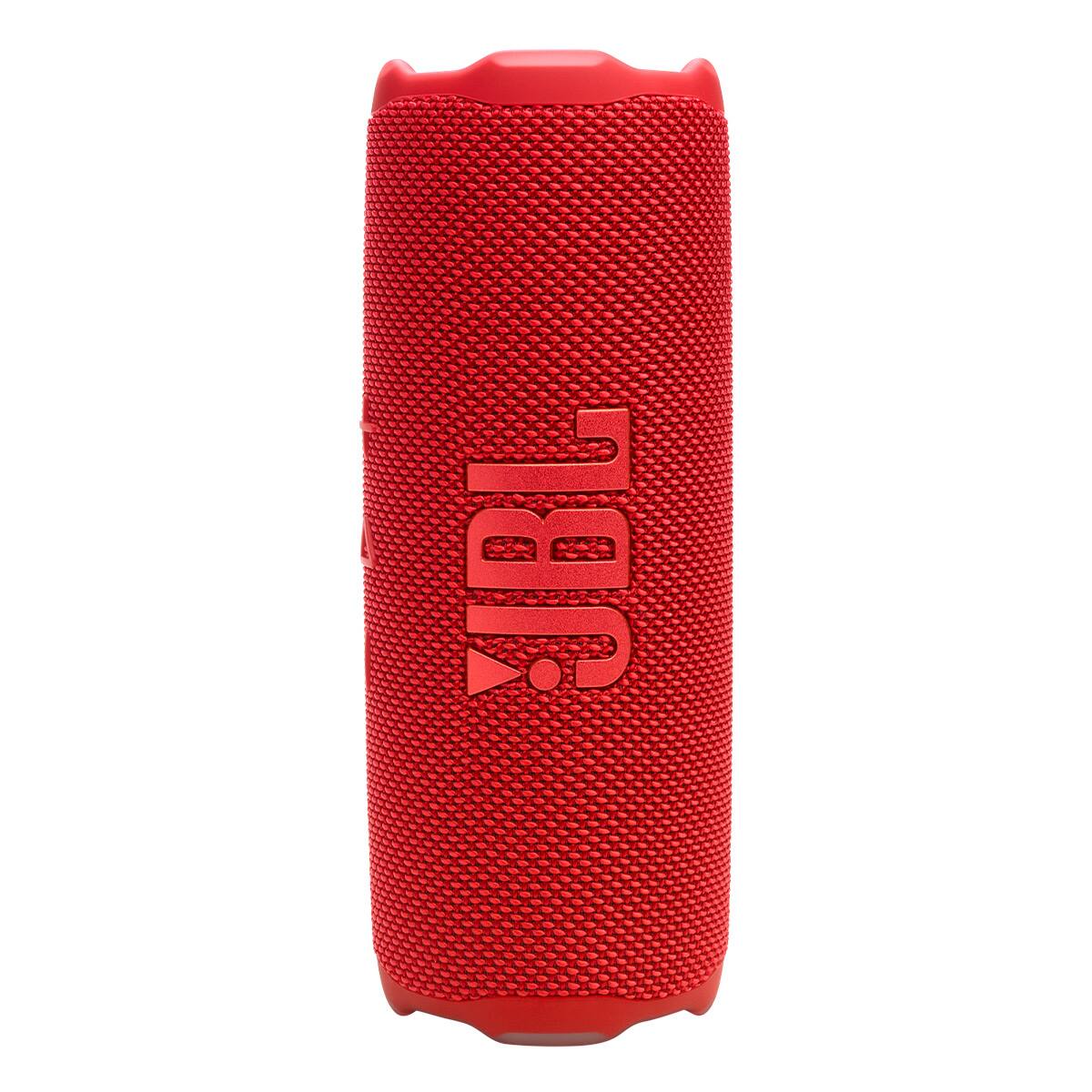 Alt View 9. JBL - JBL FLIP 7 Waterproof Portable Speaker Bundle with gSport Carbon Fiber Case - Red.