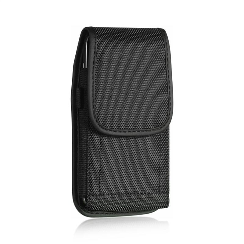 LUXMO - Small Universal Nylon Phone Pouch - Black