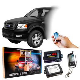 MPC - 2 Way LCD Remote Start w/Keyless Entry Kit For 2004-2008 Ford F-150 - Black