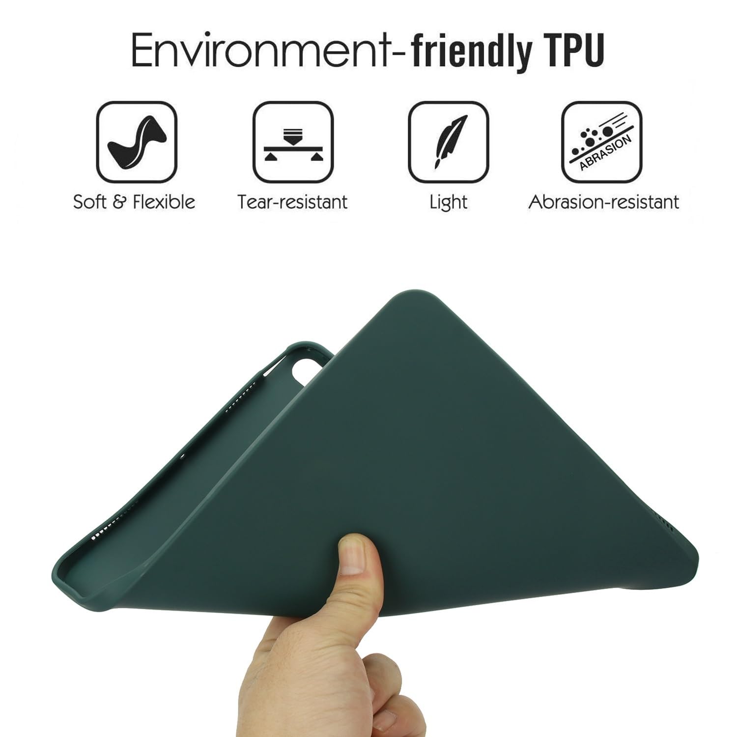 Environment-friendly TPU

- Soft & Flexible
- Tear-resistant
- Light
- Abrasion-resistant