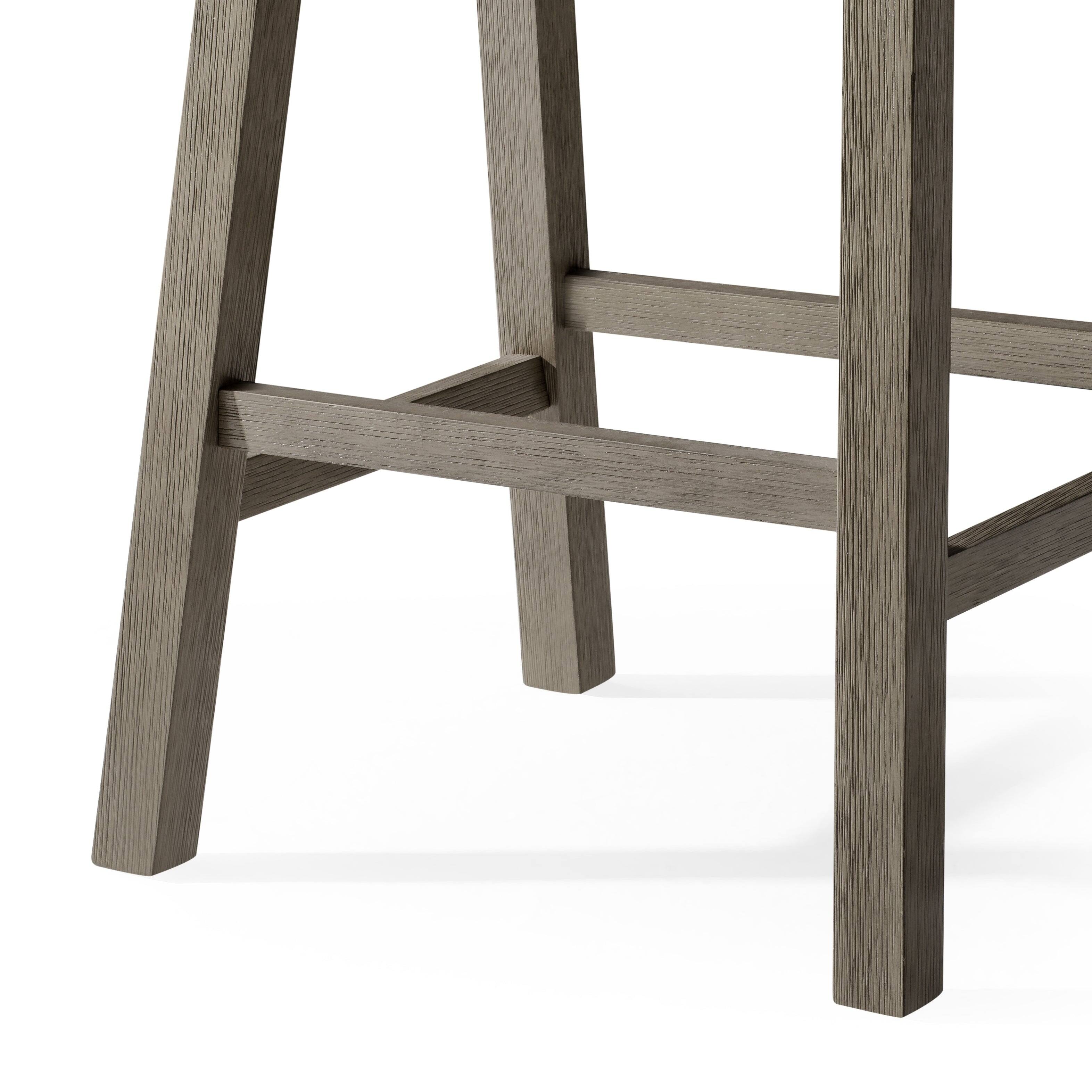 Alt View 7. Maven Lane - 27" Vincent Counter Stool in Antiqued Grey Finish - Antiqued Grey.
