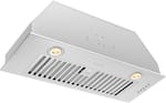 Front. Hauslane - Hauslane IN-R100 30-in Insert Convertible Range Hood (11.25 in. Deep) with Stainless Steel Filter (OFFICIAL) - Silver.