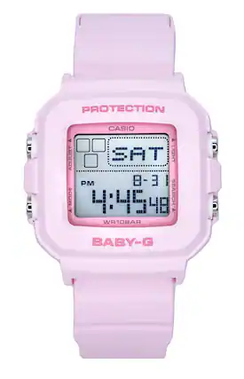 PROTECTION
CASIO
SAT
8-31
PM 4:46:48
SEARCH
WR10BAR
BABY-G