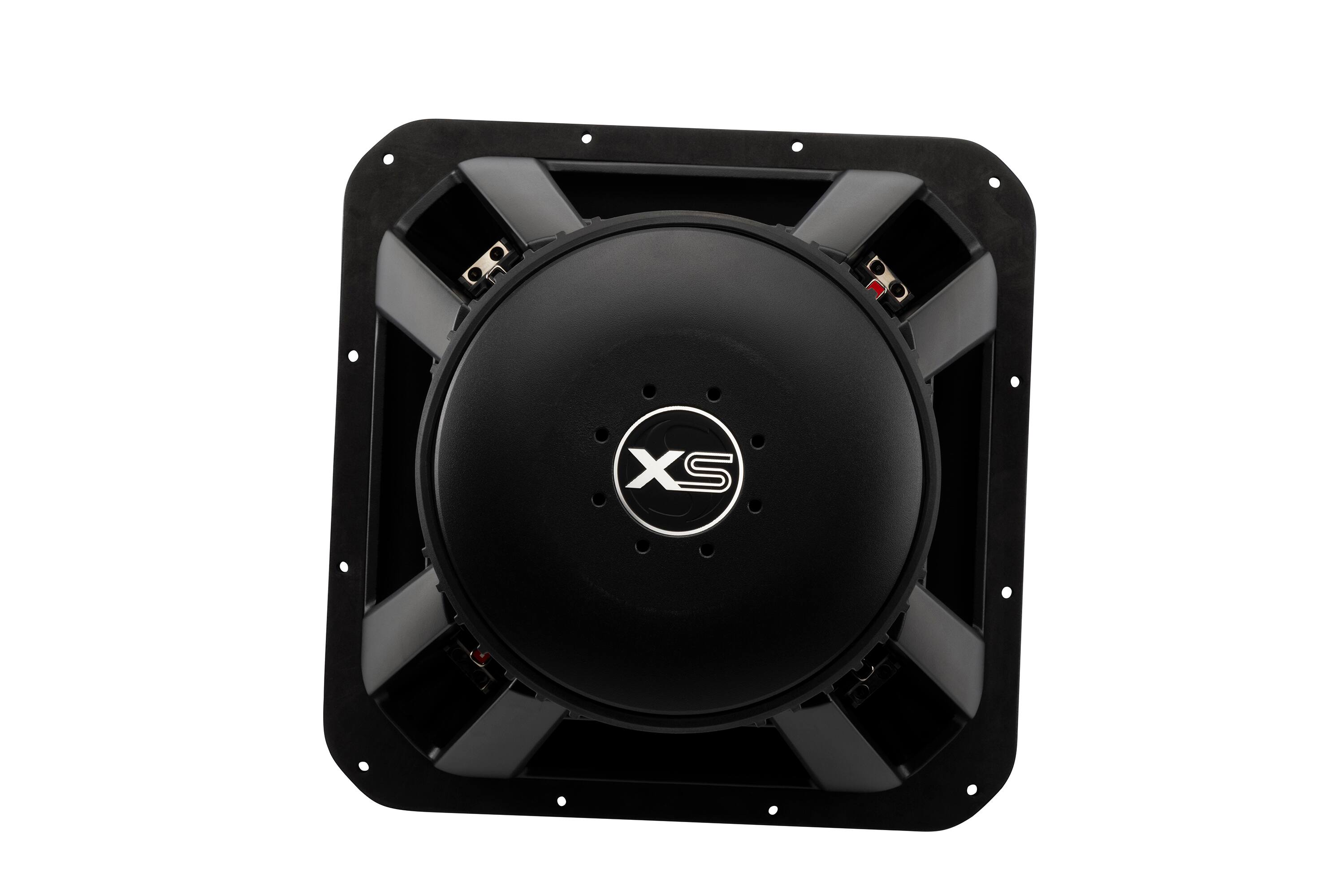 Alt View 4. KICKER - KICKER 52L7XS152 - 15 Inch SoloXS L7XS 2 Ohm DVC Square Subwoofer with 1500 to 3000 Watts RMS, 43mm Xmax, Forced Ai... - Black/Gray.