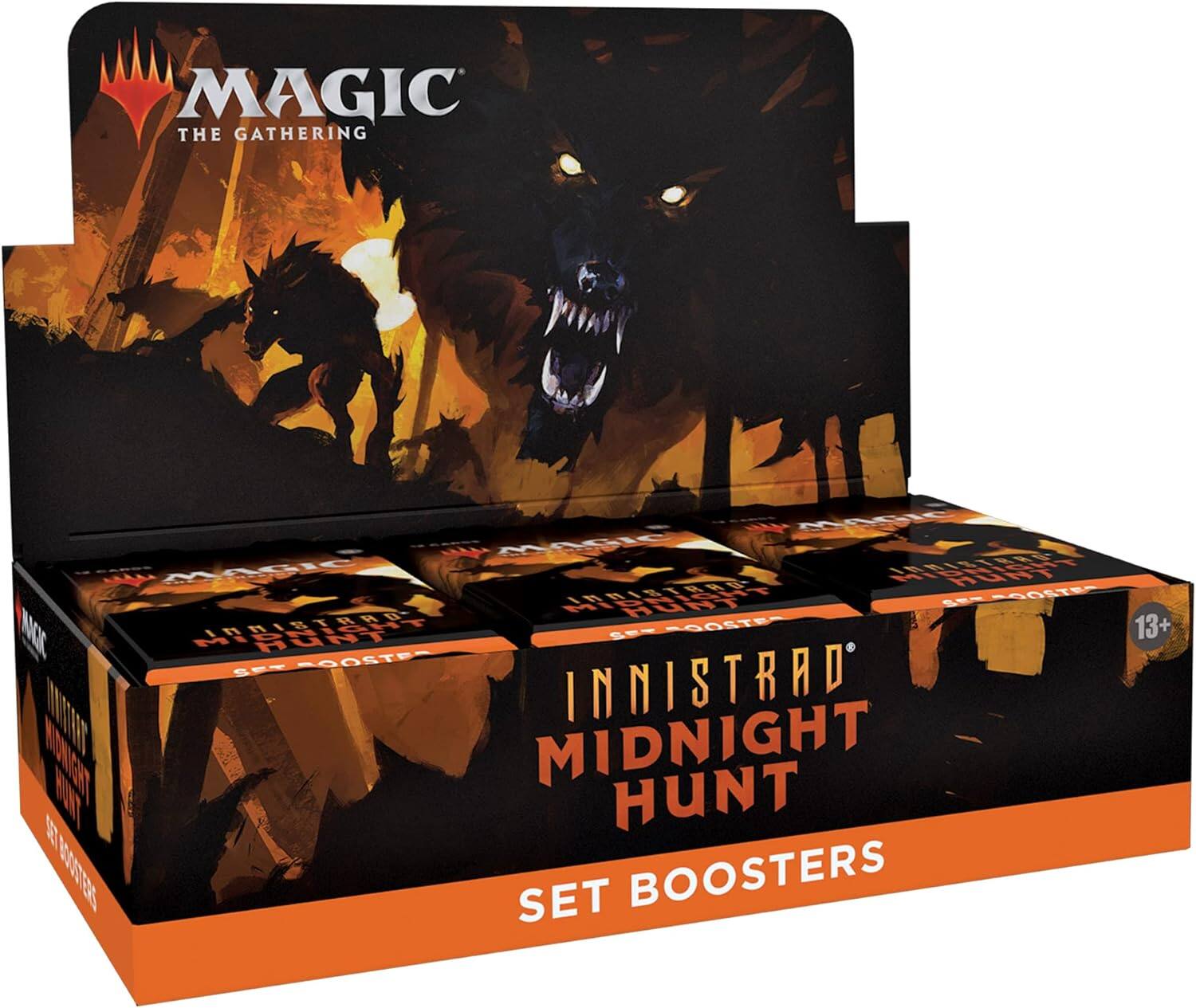MAGIC THE GATHERING  
INNISTRAD MIDNIGHT HUNT  
SET BOOSTERS  
13+