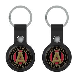 Keyscaper - Atlanta United FC Atlanta United FC Two-Pack Insignia AirTag Holders - No Size - Black