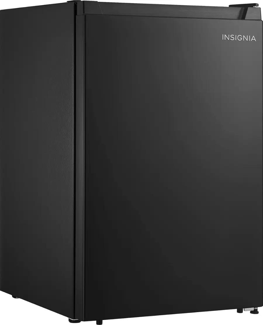 Alt View 13. Insignia™ - 2.5 Cu. Ft. Mini Fridge with Reversible Door and ENERGY STAR Certification - Black.