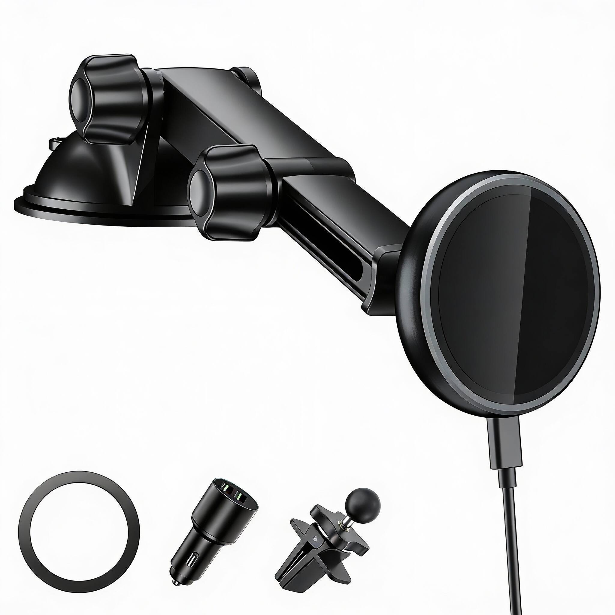 Black-QC 3.0 Adapter