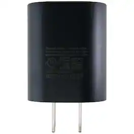 USB Type A / USB-A Microsoft Wall Power Charging Adapter (AC-60U) 100-240V (US Version) (OEM) - Black - Black