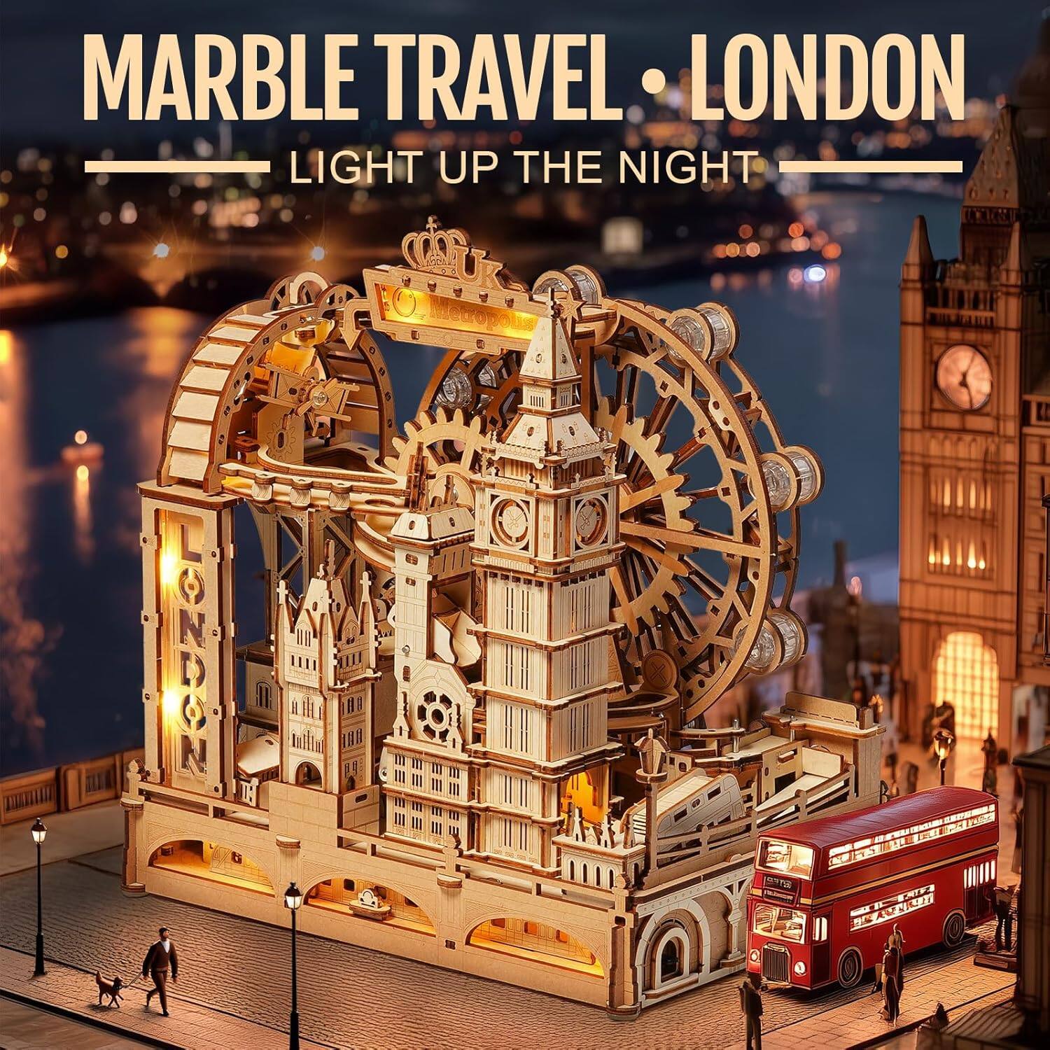 MARBLE TRAVEL • LONDON  
LIGHT UP THE NIGHT