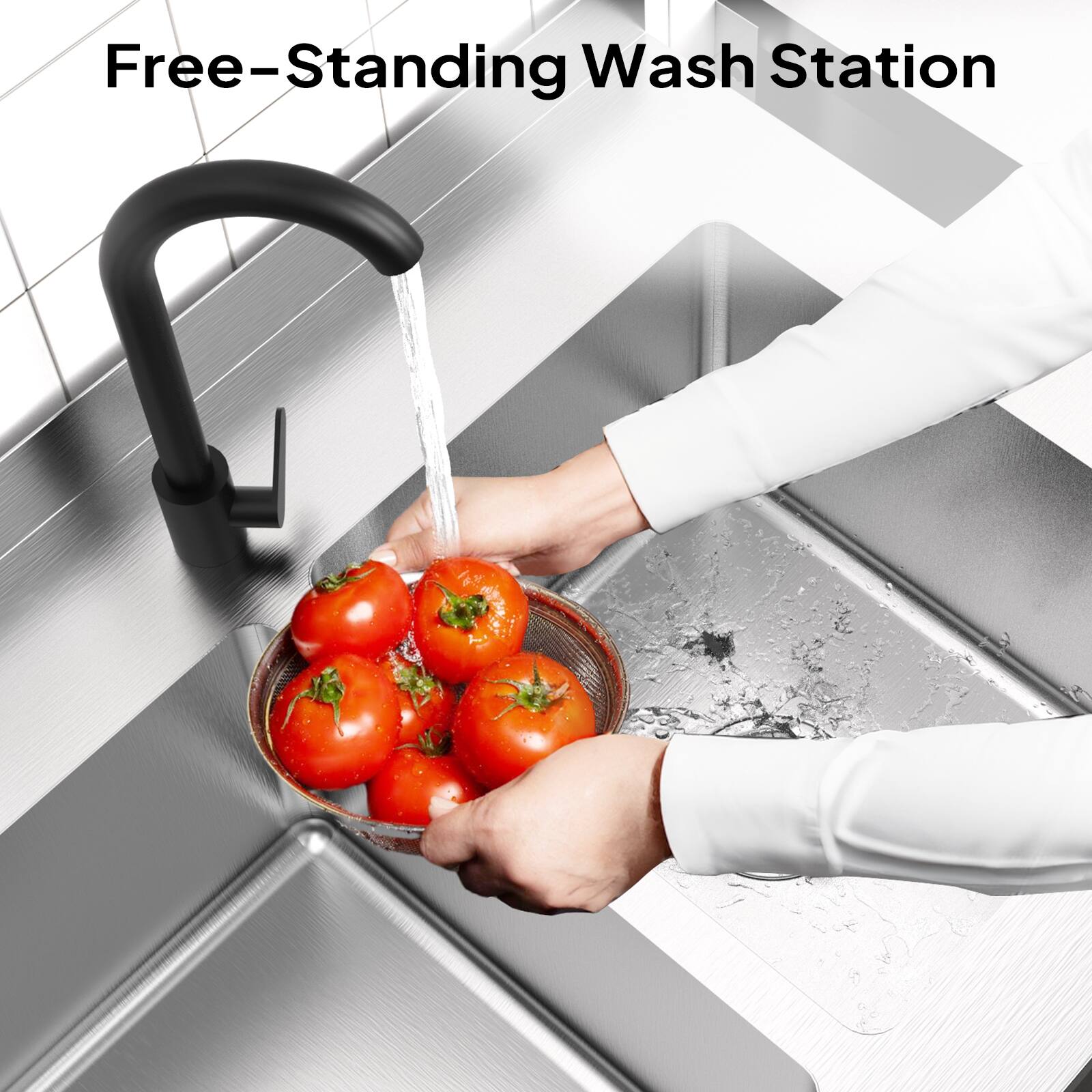 Free-Standing Wash Station
