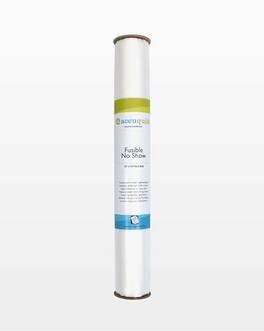 AccuQuilt - No Show-White-1.5 oz-20 x 10 yd roll Shrink Wrapped"