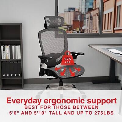 Everyday ergonomic support  
Best for those between 5'6" and 5'10" tall and up to 275 lbs