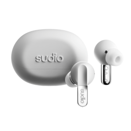Sudio - N3 Pro True Wireless Noise Cancelling Earbuds - White