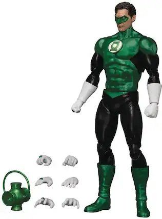 Front. Beast - Beast Kingdom - Dynamic 8ction Heroes - DC Comic - Green Lantern - COLLECTIBLES - Multicolor.