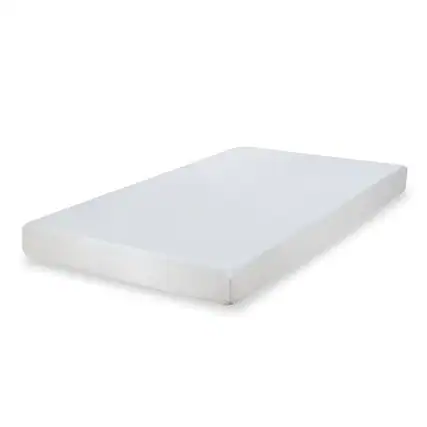 Front. Furniture of America - 6" Memory Foam Mattress, CertiPUR-US Certified, Plush Comfort, Pressure Relief, Roll-in-Box, Medium Firm, Double layer - White.