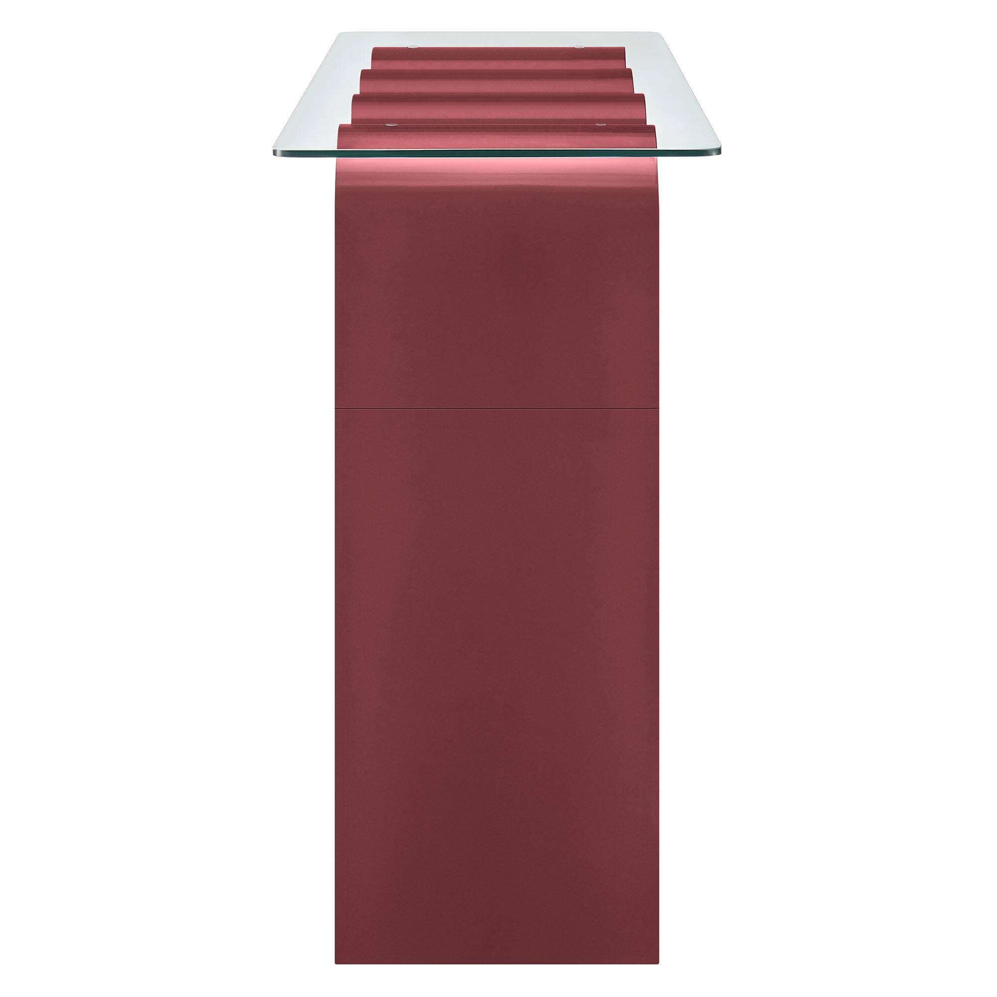 Alt View 2. Modway - Ondine Glass Top 50" Console Table by Modway - Spiced Apple.