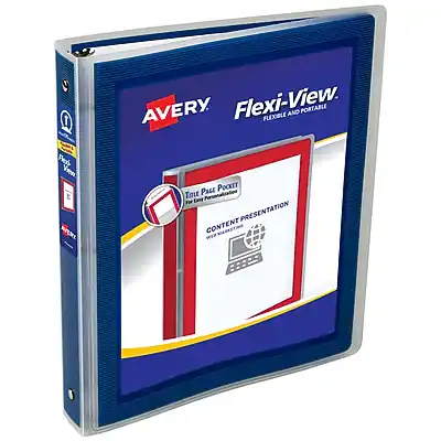 AVERY Flexi-View
FLEXIBLE AND PORTABLE
Triple Page Pocket
CONTENT PRESENTATION
FOR EASY PRESENTATION
