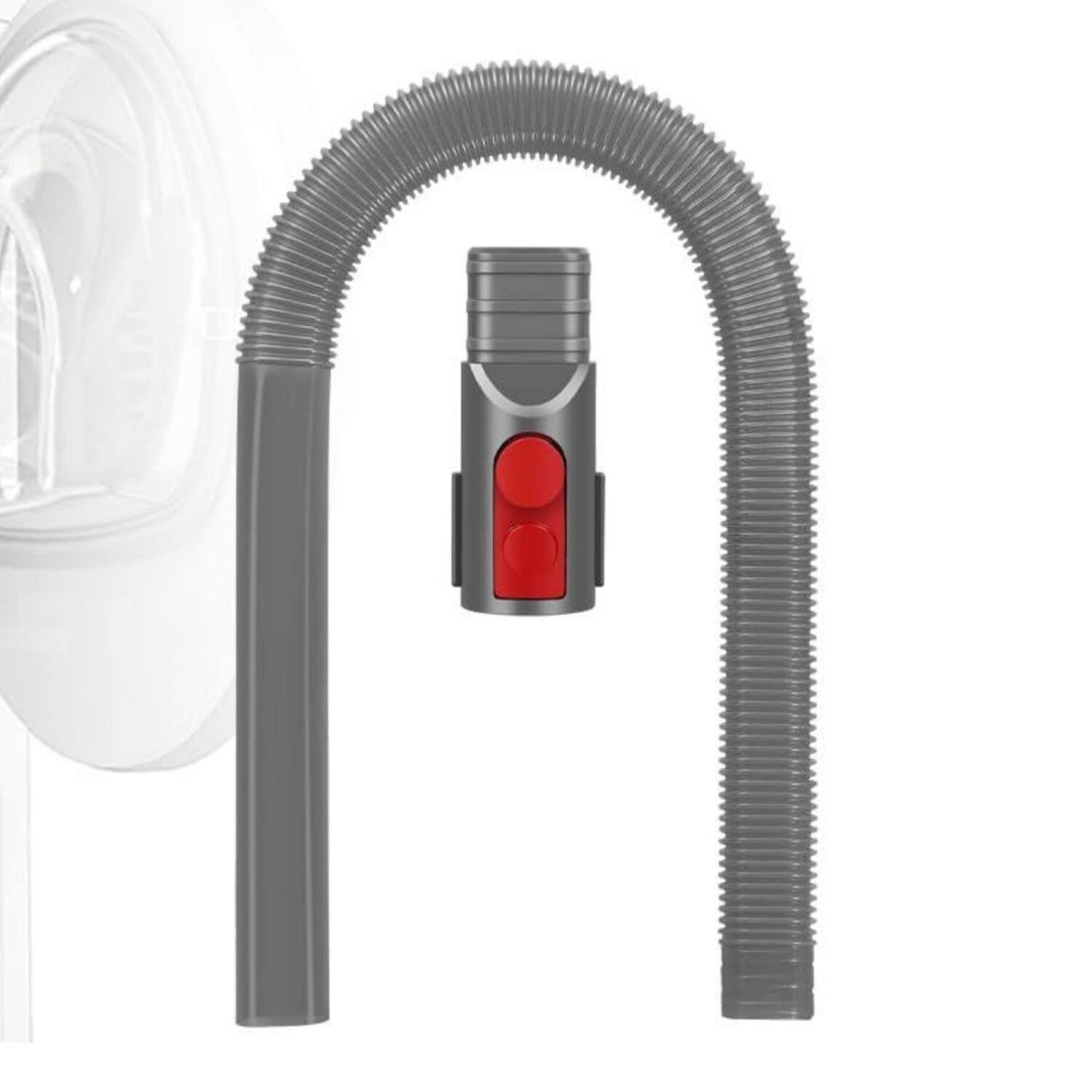 Alt View 3. Giantpower - Dryer Vent Cleaner Kit Compatible with Dyson V7 V8 V10 V11 V12 V15, Dryer Lint Vacuum Attachment Removes Deep Lint.