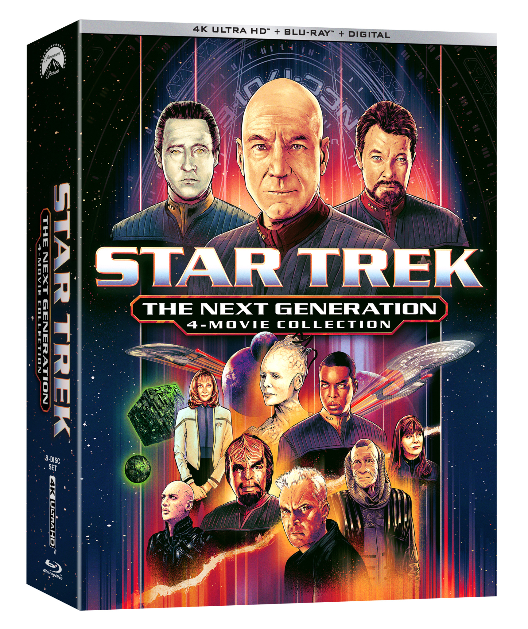 tand marmorering tryllekunstner Star Trek: The Next Generation Motion Picture Collection [Dig. Copy] [4K  Ultra HD Blu-ray/Blu-ray] - Best Buy