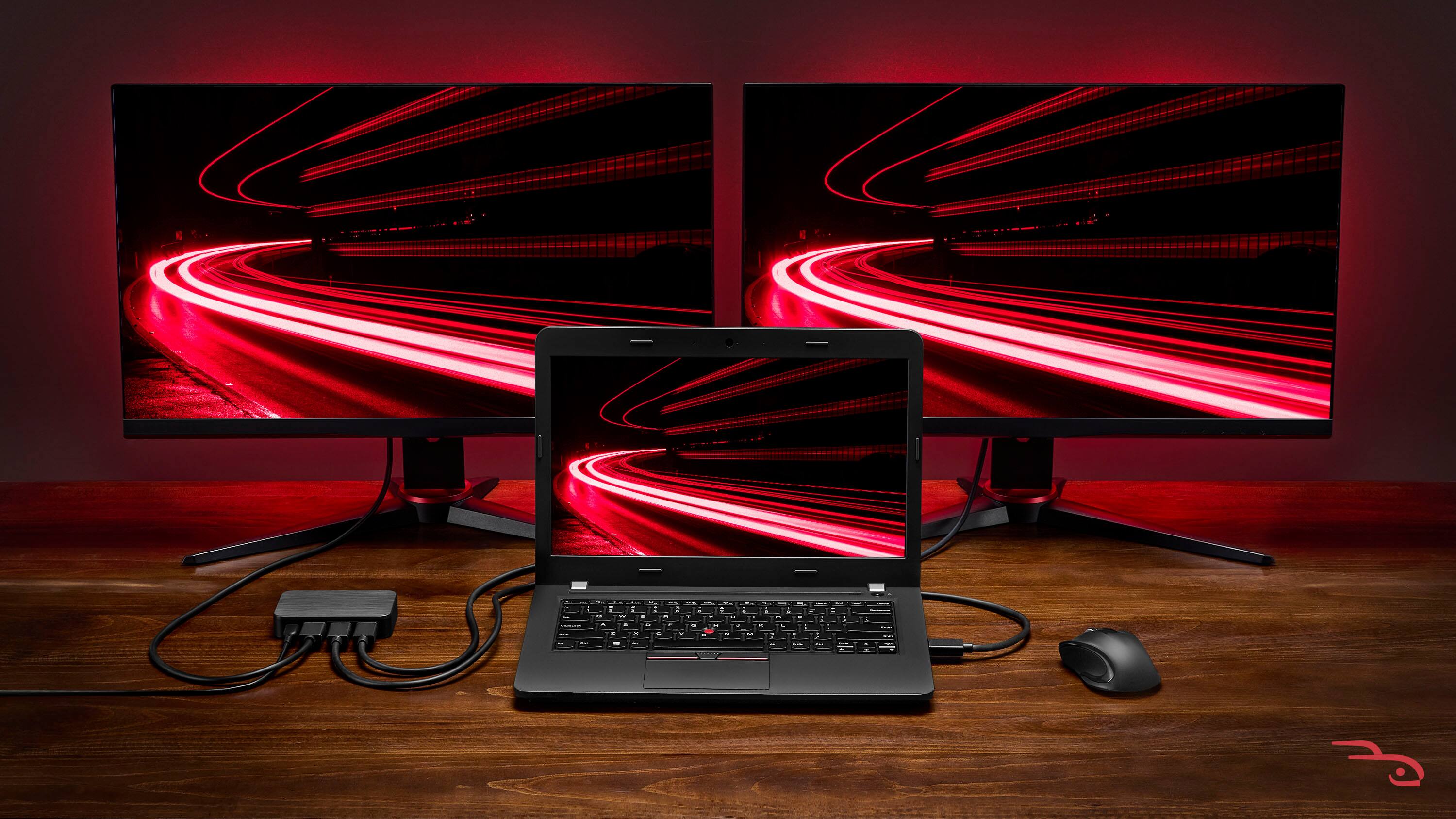 Alt View 1. Rocketfish™ - 2-Output 8K Ultra High Speed HDMI 2.1 Splitter - Black.