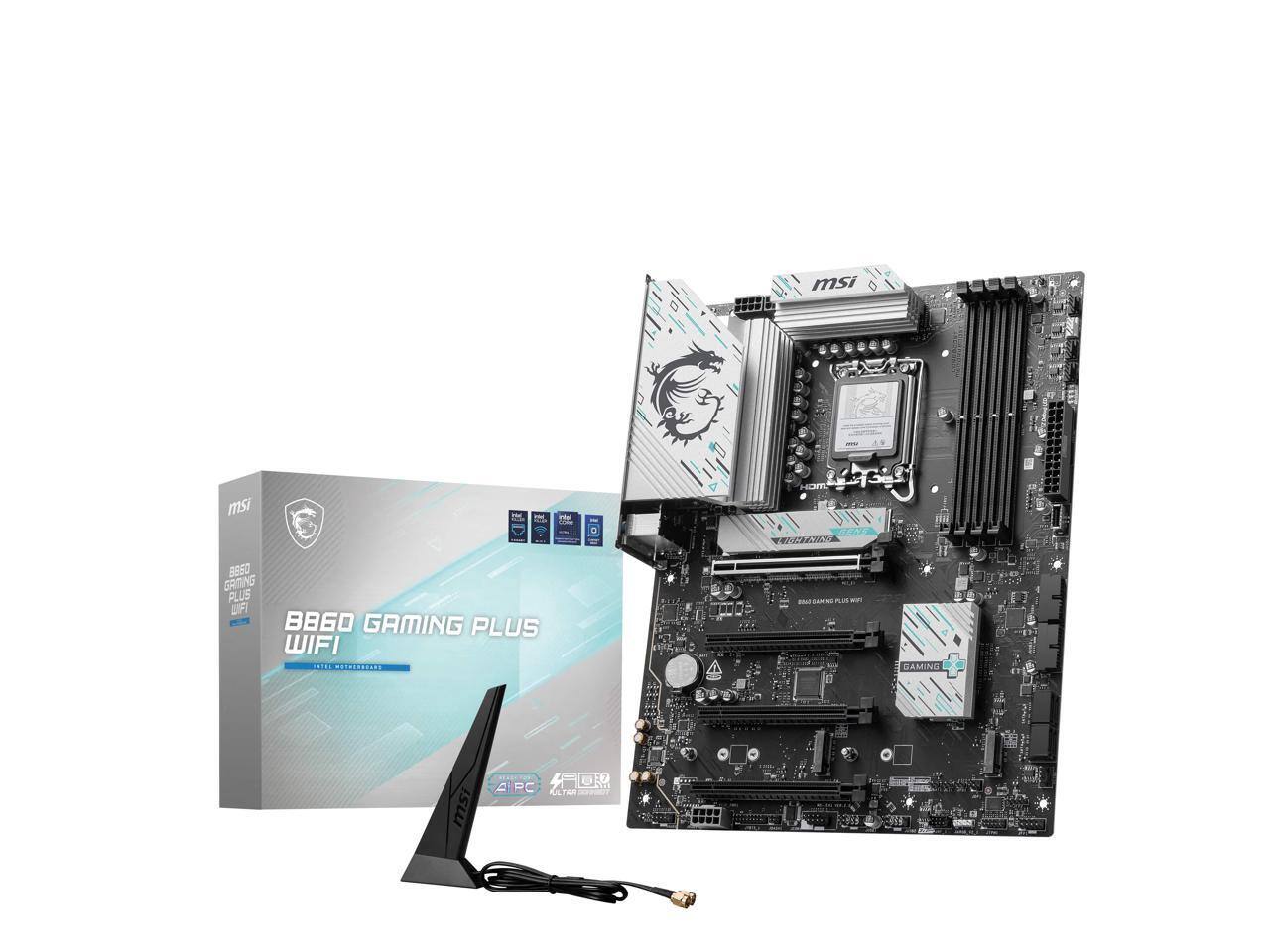 MSI B860 GAMING PLUS WIFI  
MSI GAMING PLUS  
MSI PC  
AI PC  
ULTRA GAMING