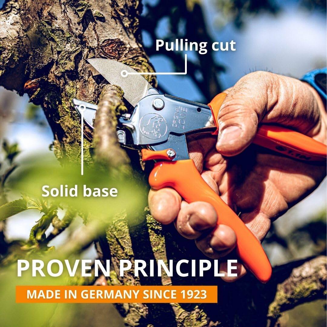 Pulling cut  
Solid base  
PROVEN PRINCIPLE  
MADE IN GERMANY SINCE 1923