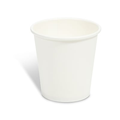 Alt View 1. Perk - Paper Hot Cups, 3 oz., 100/Pack - White.