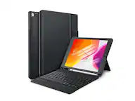 Front. CODi - CODi Bluetooth Keyboard Case for Apple iPad 10.2” (7th, 8th, and 9th Generation) - Black.