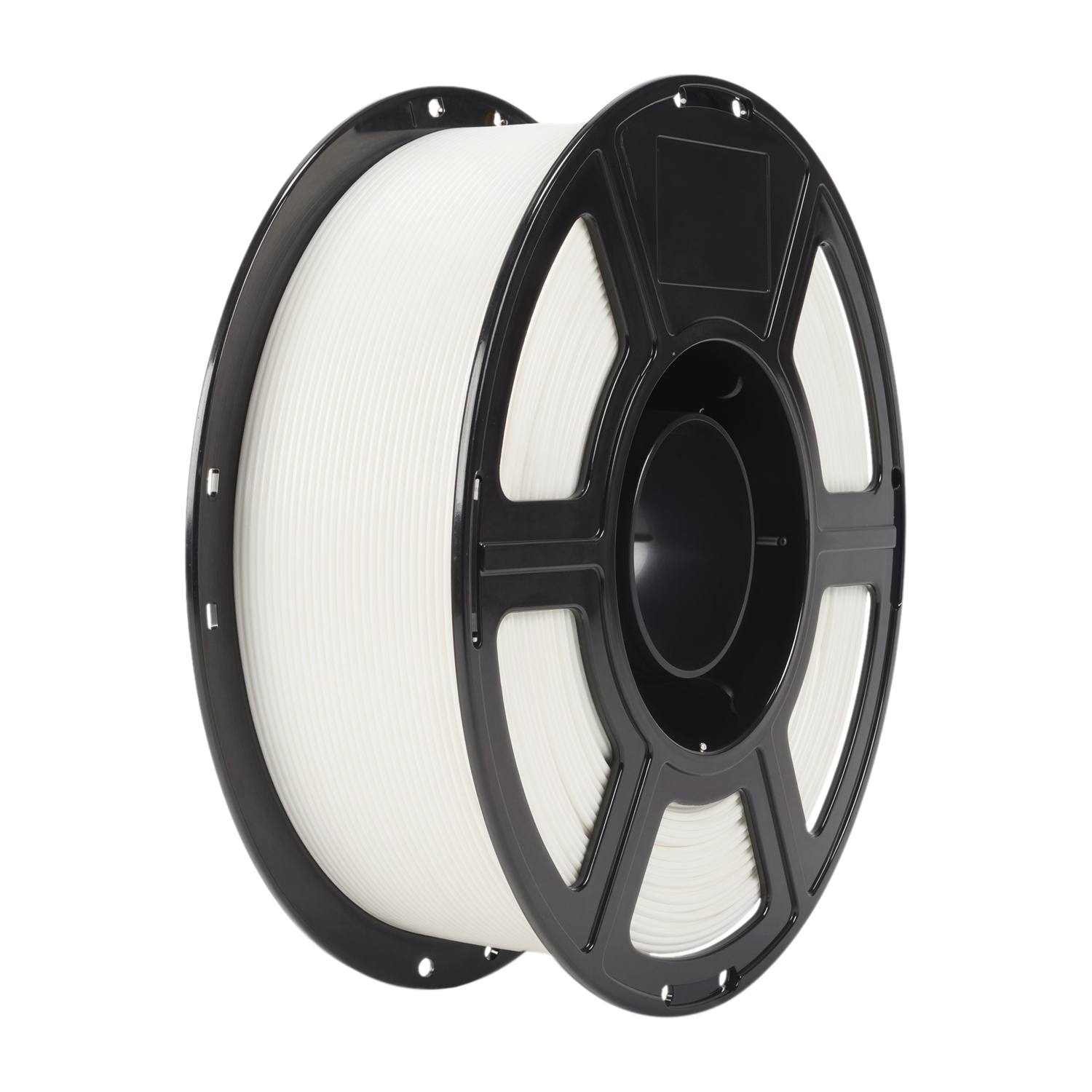 Alt View 6. Flashforge - PLA Silk+ 3D Printer Filament-1.75mm-1kg (2.2 lbs) Spool - Pearl White.