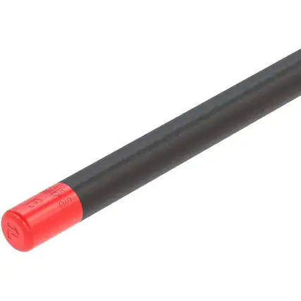 Front. Power Systems - Aerobic Versa Bar Prime (9 lbs), Weighted Cardio Bar for Exercise, Yoga, Pilates & More - Red.