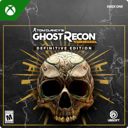 XBOX ONE
TOM CLANCY'S GHOST RECON WILDLANDS DEFINITIVE EDITION
MATURE 17+ M ESRB
UBISOFT - M (Mature 17+)