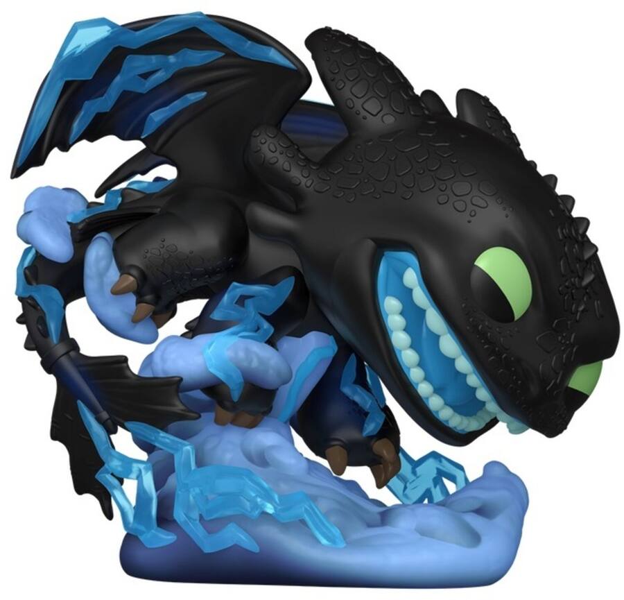 Funko POP! Premium: How to Train Your Dragon Toothless with Lightning ...