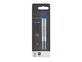 Parker - Quink Gel-Ink Pen Refills, 0.7 mm, Medium Tip, Blue Ink, 2/Pack (1950364)