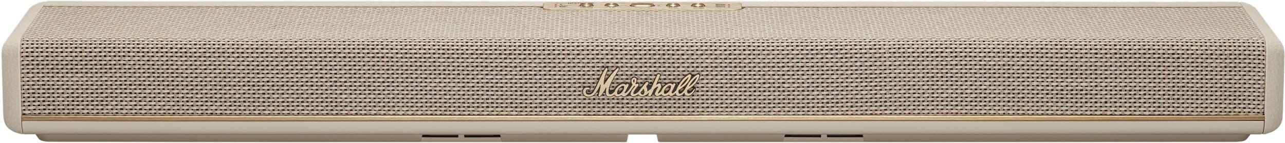 Marshall - Heston 60 Soundbar with Dolby Atmos Immersive Sound for TV / Movies / Music - Cream