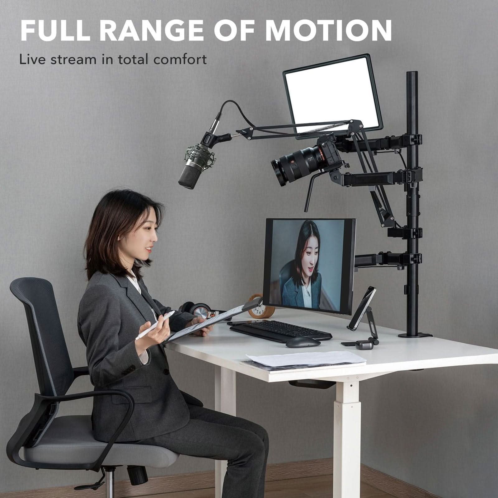 FULL RANGE OF MOTION  
Live stream in total comfort