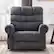 Alt View 11. Bestier - Fabric Power Lift Recliner with 8-Point Vibration Heating Massage, Rolled Handrail Assistance Recliner with USB - 1 Pack(Set of 1).