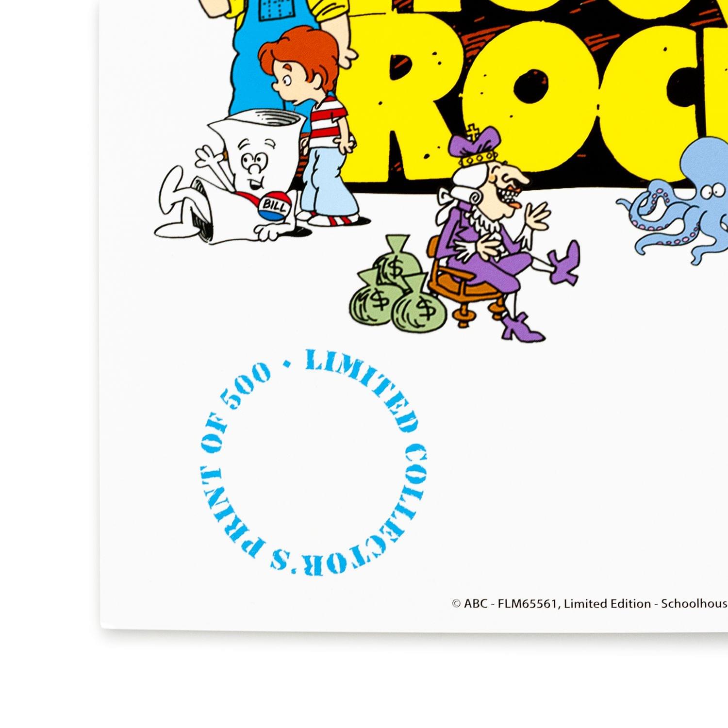 ROCK BILL $ OF 500 LIMITED PRINT COTECLOU2 S  
ABC ABC-FLM65561, Limited Edition - Schoolhouse