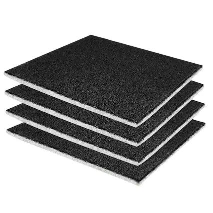Front. HQRP - HQRP 4-Pack Motor Safety Filters Replacement for Kenmore Sears 86883 CF-1 for Progressive & Whispertone Canister Vacuums.