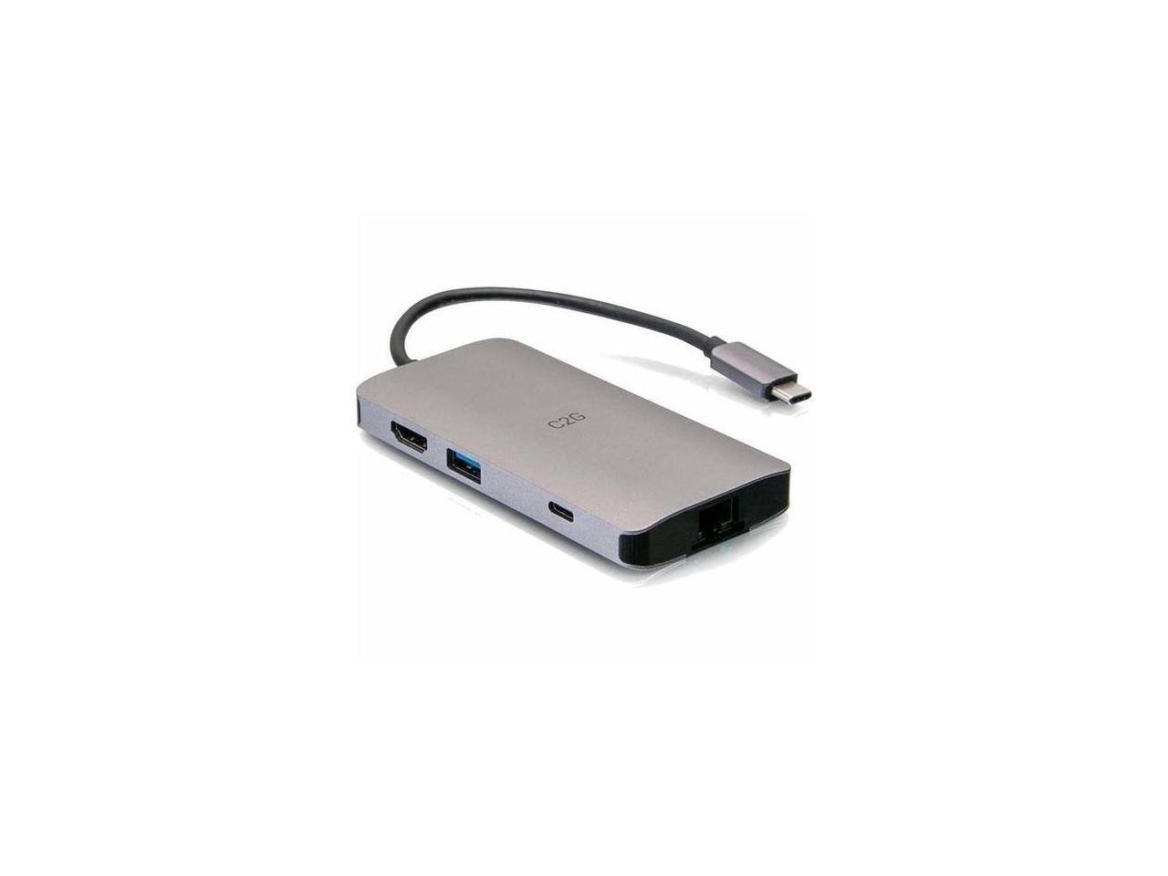 Alt View 2. Cables to Go - C2G 54458 100W USB-C Mini Docking Station.