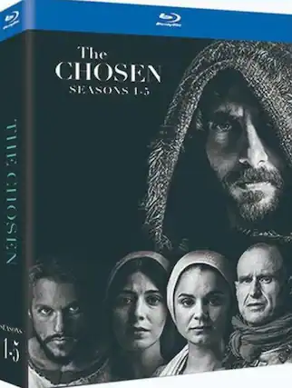 Front. The Chosen: Complete Series Season 1-5 Blu-ray.