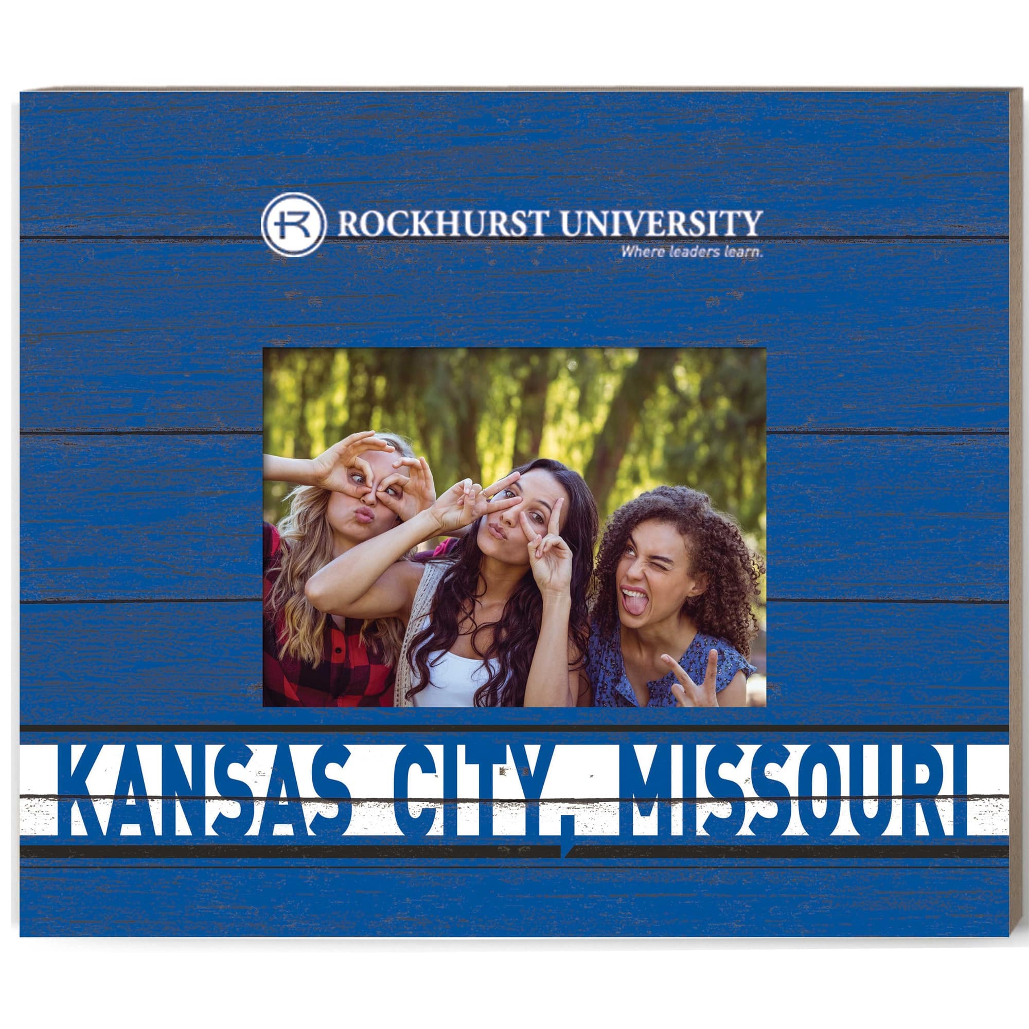 "Jardine - Rockhurst Hawks 11"" x 13"" Team Spirit Scholastic Picture Frame - Blue" price history on PriceWatchPro