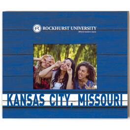 Jardine - Rockhurst Hawks 11" x 13" Team Spirit Scholastic Picture Frame - Blue
